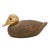 1960s Mid-Century Mixed Media Hand-Carved Hardwood & Solid Cast Brass Waterfowl Figurine For Sale - Image 5 of 8