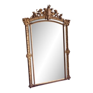 Large Scale 19th Century French Regence Style Mirror For Sale