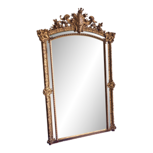 Large Scale 19th Century French Regence Style Mirror