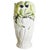 Vintage Portuguese White Ceramic Vase, 1940s For Sale - Image 10 of 10