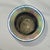 Green Antique Iridescent Art Glass Vase Victorian Portrait Oil Slick Finish For Sale - Image 8 of 8