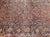 Textile Antique Oversized Persian Sarouk Area Rug, Hand-Knotted Wool, Allover Floral Pattern, 10x17, Red & Navy For Sale - Image 7 of 18