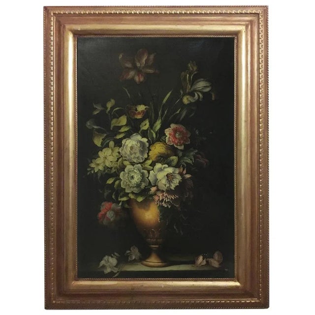Carlo De Tommasi, Floral Still Life, 2008, Oil on Canvas For Sale - Image 7 of 7
