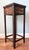 Wood Mid-20th C. Asian Bamboo Pedestal Plant Stand – Chinoiserie / British Colonial For Sale - Image 7 of 9
