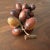 Vintage mid century modern Bunch of 20 wooden grapes. Photo taken with iPhone . They are actually a little darker than...