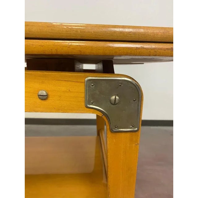 1960s Vintage Adjustable Conference Table, 1960s For Sale - Image 5 of 14