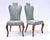 English Upholstered Dining Chairs Pied-De-Biche Styling For Sale - Image 9 of 14