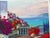 Mediterranean Art Print "Mediterranean Morning Mist" Mikki Senkarik 26 1/2" X 32" 1996 Open Ed For Sale - Image 3 of 8
