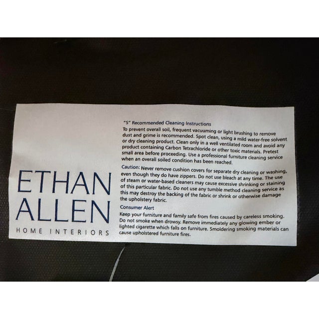 Elegant Ethan Allen Abbot Pedestal Dining Set For Sale - Image 12 of 12