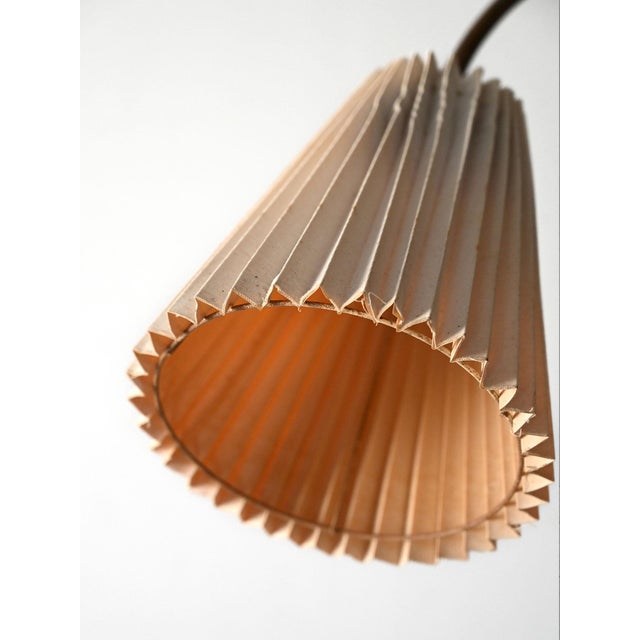 Metal Scandinavian Three-Arm Floor Lamp, 1950s For Sale - Image 7 of 10