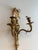 1900s Pair of Gilded Iron French Sconces For Sale - Image 4 of 9