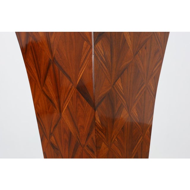 Large Art Deco Console in Wood Marquetry, France, 1920s For Sale - Image 3 of 11