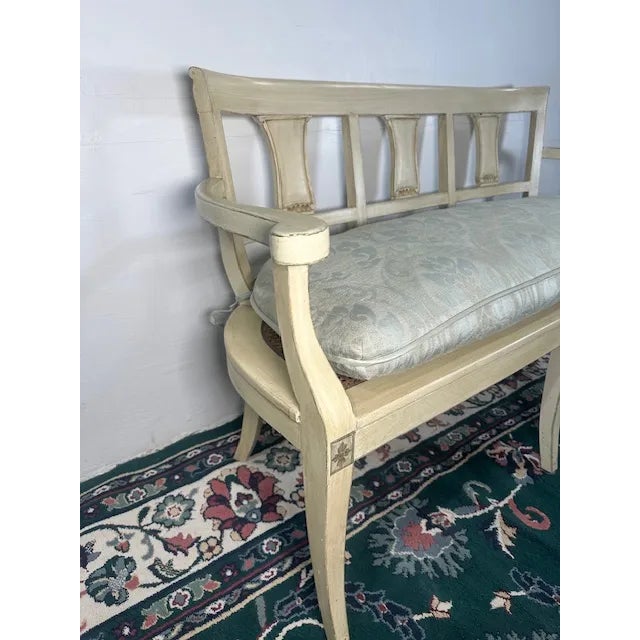 Welcome refined sophistication into your home with this gorgeous French-style entryway bench, a perfect blend of graceful...