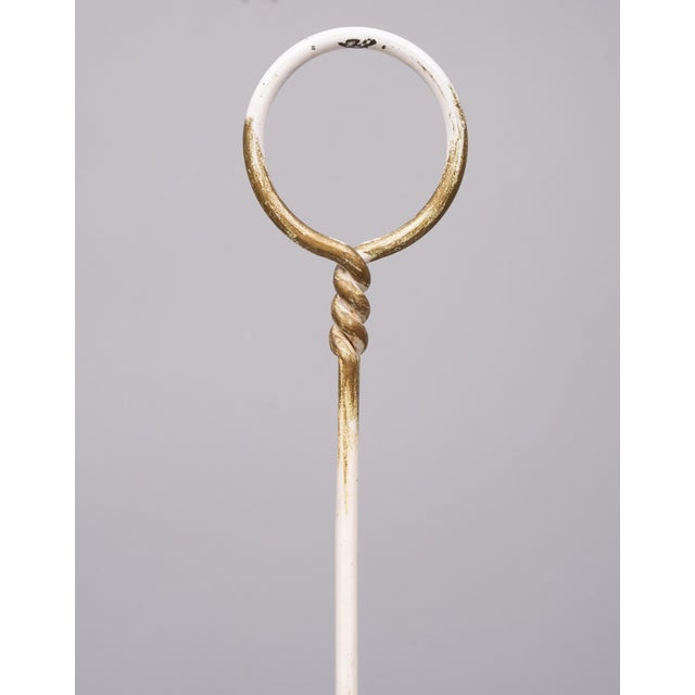 Wrought Iron Snail Umbrella Stand, France, 1959 For Sale - Image 11 of 14