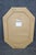 Hollywood Regency Style Octagonal Burled and Beveled Glass Mirror For Sale - Image 4 of 5