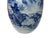 Chinese Blue White Handpaint Mountain Tree Scenery Porcelain Vase For Sale - Image 13 of 14