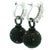 Convertible 5 Carat Black and White Diamond 18k Gold Ball Earrings, Pair For Sale In Miami - Image 6 of 18