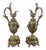 Victorian Ornate Brass Ewers, 1860s, Set of 2 For Sale