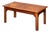 French Rectangular Low or Coffee Table of Mahogany For Sale