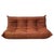 French Togo 3-Seater Sofa in Brown Leather attributed to Michel Ducaroy for Ligne Roset For Sale - Image 10 of 10