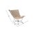 Textile Komodo Sand Puff Rocker and Frame For Sale - Image 7 of 7