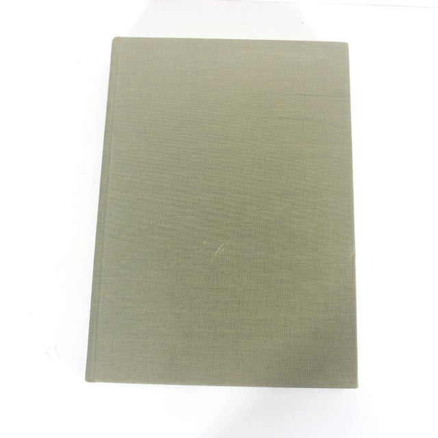 Traditional 1968 the History of World Sculpture by Germain Bazin Hard Cover Coffee Table Book With Taupe Linen Cover For Sale - Image 3 of 12