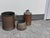 Antique Metal Vessels, Set of Three For Sale - Image 11 of 12