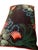 Kate Merritt Illustrated Jungle Throw Pillow - Serpents & Peacock Feathers - Velvet Back - Maximalist Decor For Sale - Image 4 of 10