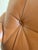 Pair of Brown Leather Swivel Lounge Chairs Danish Mid-Century Modern 1970s For Sale - Image 10 of 13