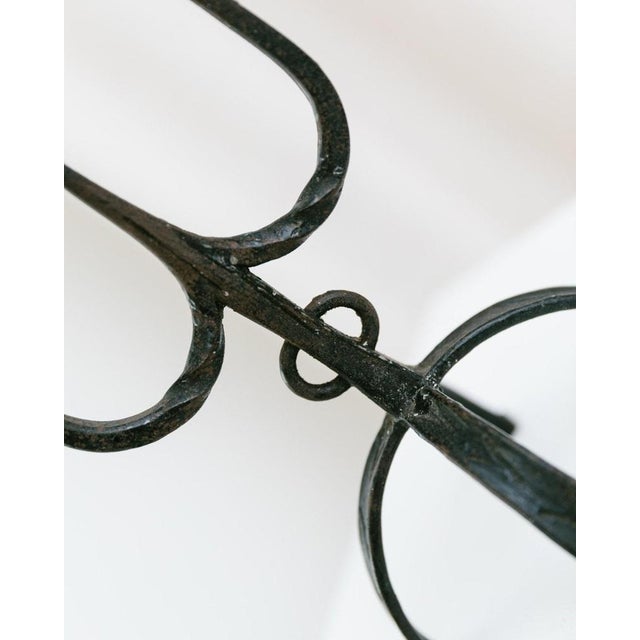 Unique vintage candle holder from the 1970s. The symmetrical design of the candlelight makes it appear brutalistic and...