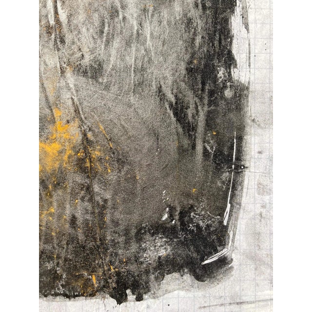 "Paladin #2" Contemporary Abstract Mixed-Media Painting by G. Campbell Lyman, Framed For Sale - Image 4 of 5