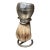 Antique Sheffield England Shaving Brush on Stand Crabtree & Evelyn For Sale