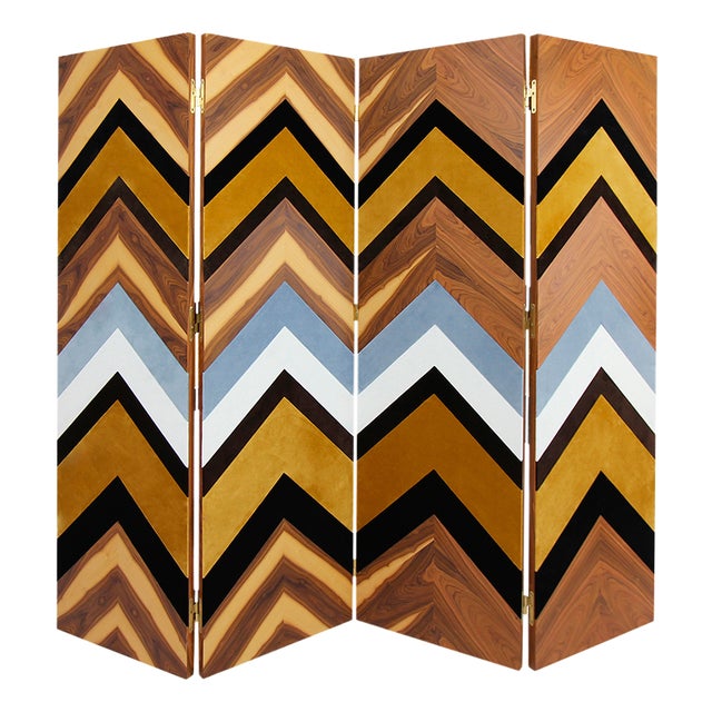 Soninke Folding Screen from Alma De Luce For Sale