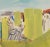 Vivid and bright watercolor of merchants gathered to trade cloth by French artist Ste?phane Magnard, circa 1950. Magnard...