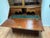 Brown Early 19th Century George III Style Inlaid Mahogany Two Part Slant Front Bureau Bookcase With Key.. For Sale - Image 8 of 12