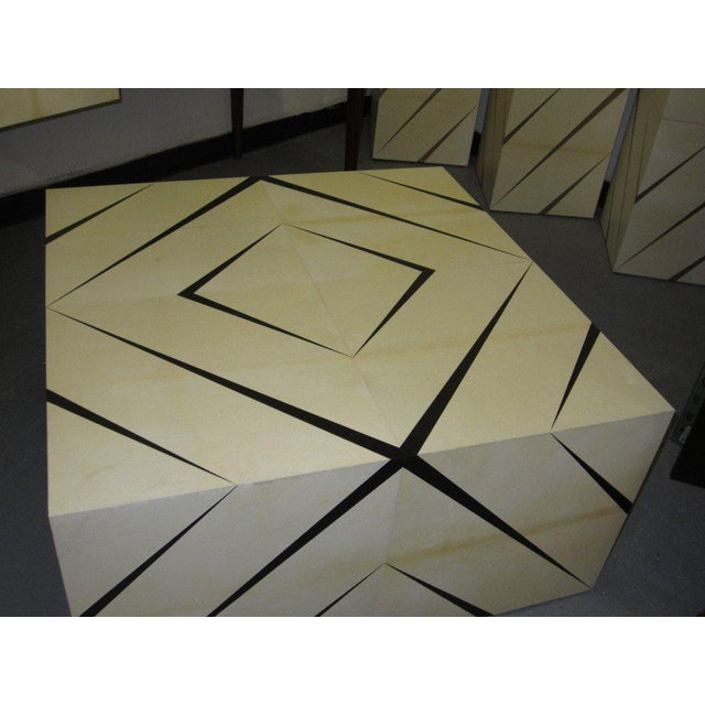 Bespoke Parchment Enamel Coffee Table For Sale - Image 4 of 5