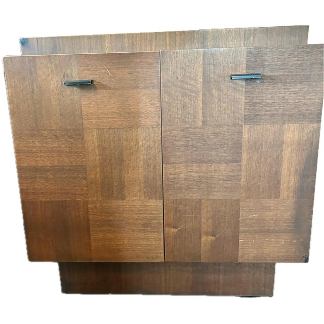 Lane Furniture 1960s Pair of Lane Brutalist Mid Century Modern Style Nightstands For Sale - Image 4 of 15