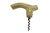 Wood Victorian Floral Embossed Brass Walking Tippling Stick Cane W/Hidden Cork Screw For Sale - Image 7 of 11