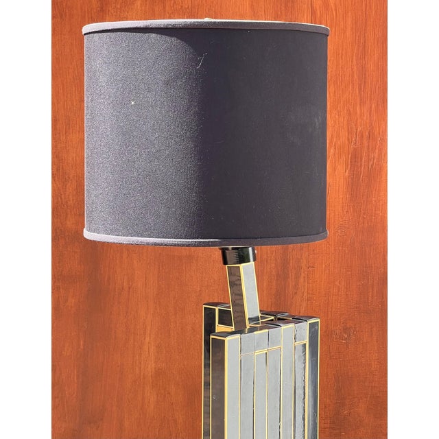 A Mosaic Table Lamp By Bd Lumica, Signed, Circa 1970 For Sale - Image 12 of 12