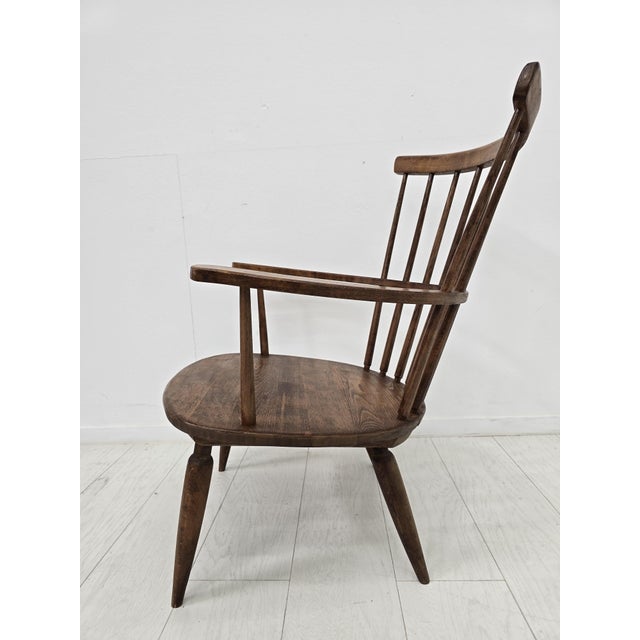 1950s Mid-Century Modern Altheim Armchair by Franz Schuster for Wiesner-Hager, Austria, 1950s For Sale - Image 5 of 15