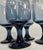 Winter Sky Blue Goblets- Set of Four For Sale - Image 11 of 12