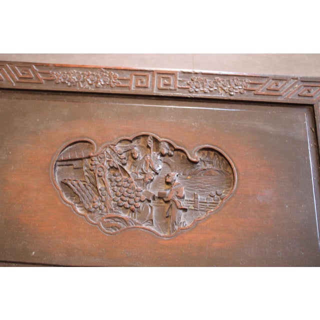 Wood Chest of Drawers, 1920s For Sale - Image 7 of 10