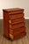 Ethan Allen 'Medallion' Cherry Tall Chest of Drawers For Sale In Philadelphia - Image 6 of 18