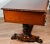 1880s Antique American Empire Mahogany Partner Writing Desk / Office Desk For Sale - Image 9 of 13