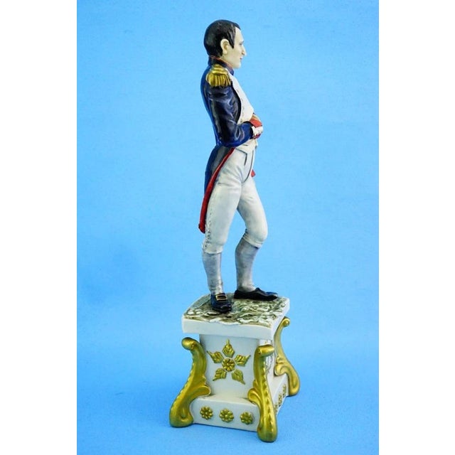 Ceramic Porcelain Figurine of Napoleon by Silvio Righetto for Cacciapuoti, Italy, 20th Century For Sale - Image 7 of 18