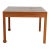 Teak Coffee Table with Wheels by Børge Mogensen for Fredericia For Sale - Image 6 of 6