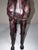 Pair of Vintage 1930s-1940s Leather Horses For Sale - Image 4 of 12