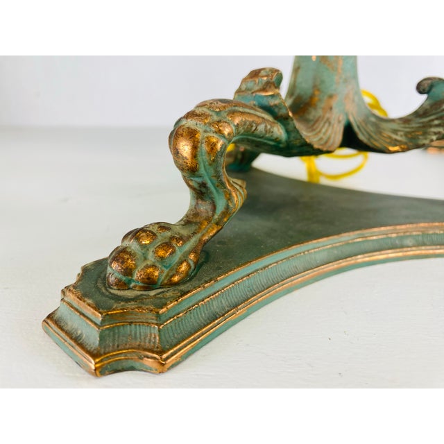 Mid-Century Vintage Elegant Neo Classical Style Lamps/a Pair For Sale - Image 10 of 11