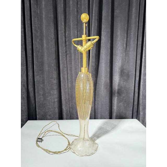 Late 19th Century John Hutton Murano Glass Lamp for Donghia For Sale - Image 9 of 14