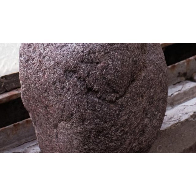 The Sitter Purple Granite Found Flower Vessel by Studio Do For Sale - Image 4 of 5